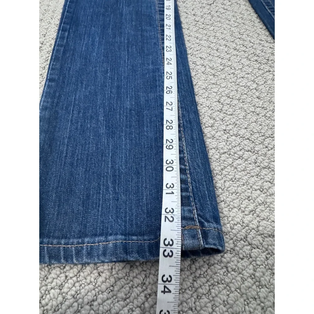 Kimes Ranch Jeans Women's 2/34 Blue Denim Betty Bootcut Western Made In USA - Picture 10 of 10